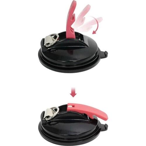 Vacuum Suction Cup Anchor With Fixed Hook Suction Cup Hook For Heavy-Duty Car Camping Tent Watch Strap Suitable For Car Bathroom