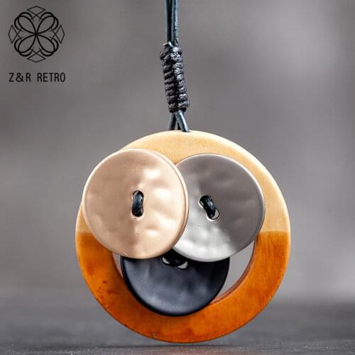 Vintage Simple Geometry Pendants & Necklaces Womens Jewelry Chains Accessories Statement Decoration Unusual Things For Friends