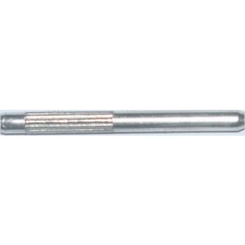 10/100pcs 2x23mm single Knurled axle Roving shaft/rc car robot ship DIY toy technology model parts/baby toys/h2x23single