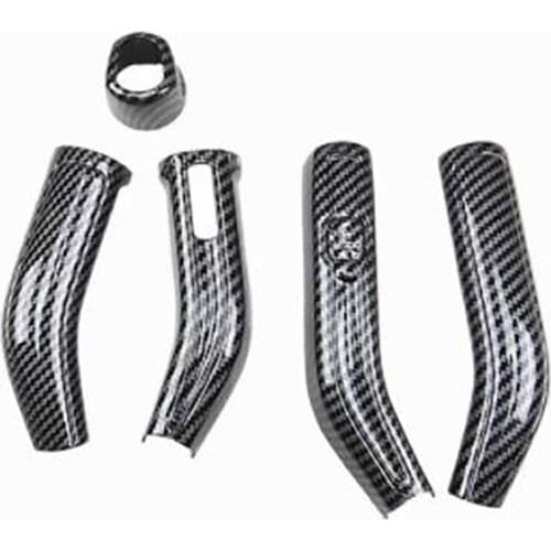 Car Sticker Steering Wheel Shift Lever Wiper Rod Cover Trim Frame for Benz a B CLA GLB GLA Cl W177 V177 W247 2020