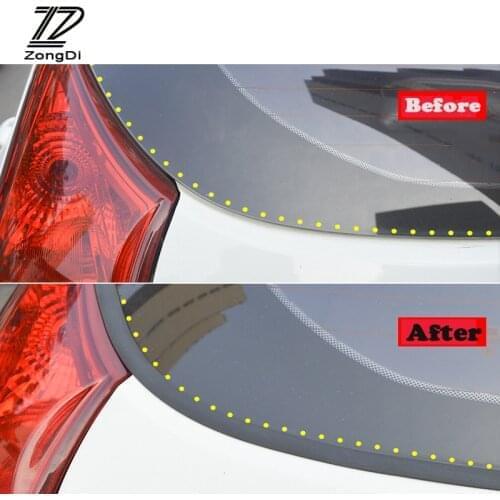 Car Seal Strips Rear Windshield Rubber Protector Sticker For Renault Megane 2 3 Clio 4 Duster Skoda Rapid Octavia A7 A5 Jeep