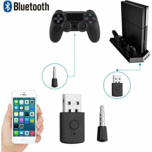 Bluetooth Dongle Latest Version USB Adapter Wireless Receiver for ps4 3.5mm Bluetooth 4.0+EDR USB Adapter for PS4