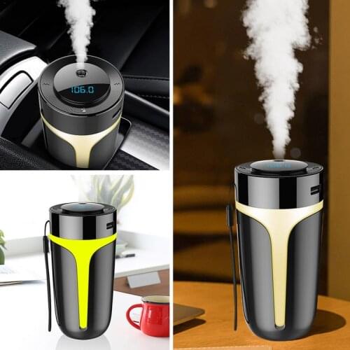 Jiamen S10 Car Diffuser Humidifier Home Bluetooth MP3 Smart Aromatherapy Humidifiers Air Purifier Car Air Purifier