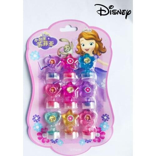 Disney Childrens Seal Set Cute Cartoon Sophia Princess Girl Toy Party Decoration Birthday Gift 1