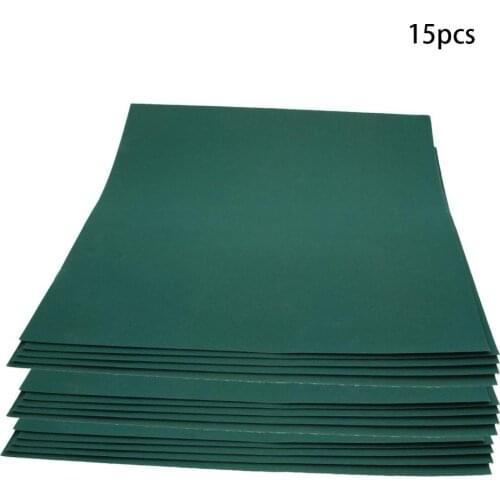 Utoolmart 5~15pcs 280×230mm Silicon Carbide Sanding Paper Polishing Sanding Wet/dry Abrasive Sandpaper Sheets Grit 280~1200