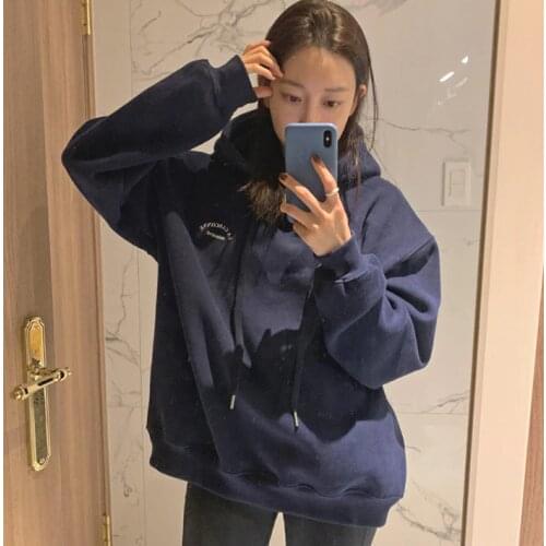 New Hoody Womens Tracksuits Hooded Sweatshirts 2020 Autumn Winter Fleece Oversize Hoodies Solid Jackets Sweatshirt Women Fleeces