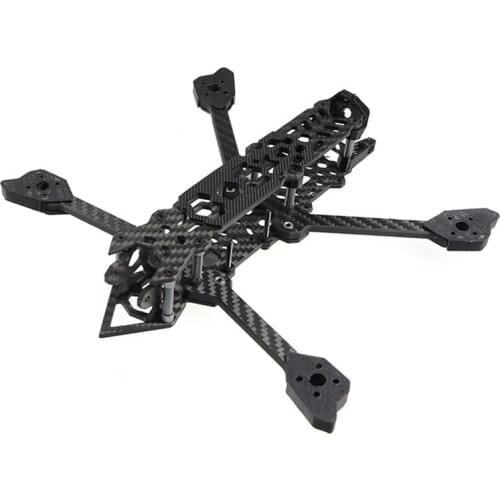 Assassin 222mm 5.1inch Carbon Fiber Freestyle FPV Frames Low Gravity Fits 20/30.5mm Stack for RC FPV Racing Freestyle 4/6S Drone