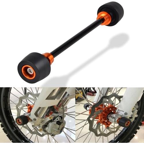 Motorcycle 26mm Front Axle Slider Fork Protector Guard For KTM 690 Enduro R 2008-2018 Husqvarna 701 Enduro 2016-2019
