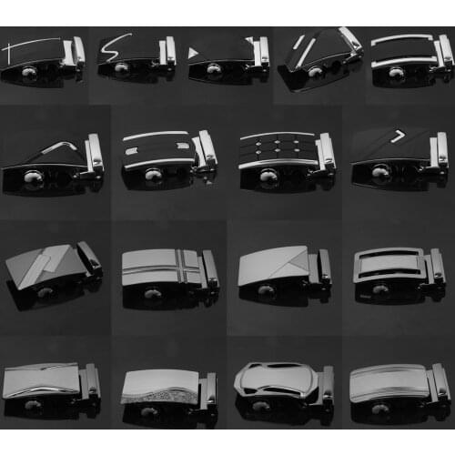 Alloy Ratchet Belt Buckle Automatic Slide Buckle Fit For 1.4'' Belt Accessories