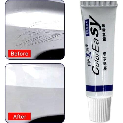 2PCS Car Scratching Wax Repair Scratches Portable Easy To Use Car Paint Polished Car Scratch Repair Wax Restorer