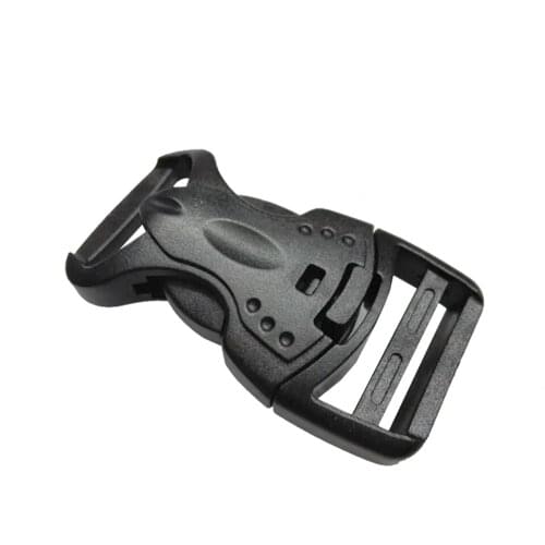 20pcs 28mm Black Plastic Buckles Dual Adjustable & Security Buckle Backpack Webbing Strap Free Shipping 2016070105