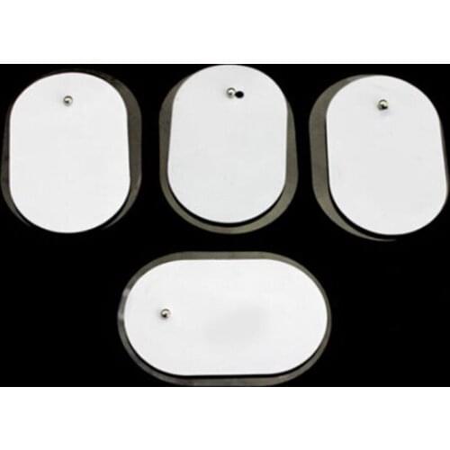 2020 Digital Therapy Cervical Vertebra Machine Low Electronic Physiotherapy Massage Frequency Electrode Pads 10 Pcs