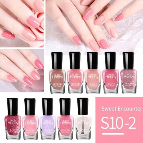 5Ml*10Pcs Nail Polish Set Quick Drying Long Lasting Non-Toxic No-Baking, Peelable and Tearable Water-Based Beginner Nail Polish