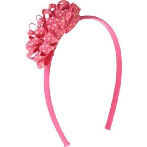 F23 free shipping Free shipping childrens hair band pink daisy headband little Christmas gift
