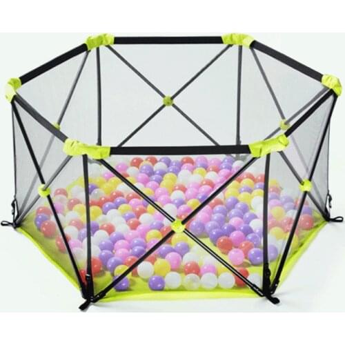 Childrens Game Fence Foldable Safety Protection Indoor Home Fence Baby Outdoor Amusement Park Kids Portable Playpen