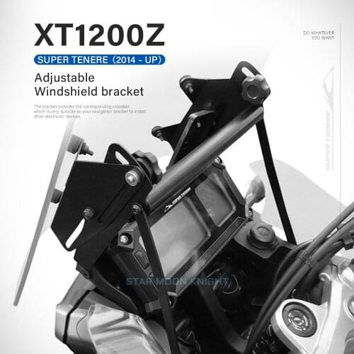 Motorcycle Windshield Bracket Motorcycle Windshield Adjuster Fit For Yamaha Super Tenere XT1200Z XTZ1200 XTZ 1200 Z 2014 - Up