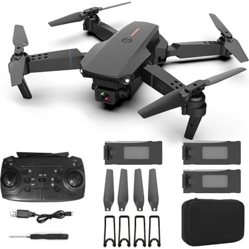 E88 pro Drone 4k HD Dual Camera Visual Positioning 1080P WiFi fpv Drone Height Preservation RC Quadcopter