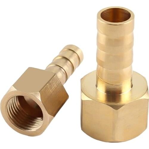 Brass Hose Fitting 4mm-19mm Barb Tail 1/8" 1/4" 1/2" 3/8" BSP Female Thread Copper Connector Joint Coupler Adapter