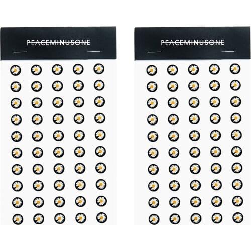 KPOP 50pcs/set G-Dragon GD Daisy Peaceminusone Small Stickers Accessories Cup Sticker Notebook Decoration Fans Collection Y147