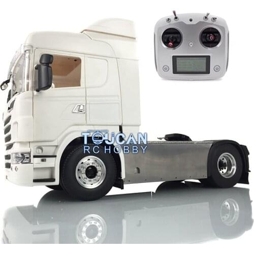 1/14 LESU RC 4*4 Metal Chassis Sca Hercules R70 Cabin Model Car W/ Light Radio THZH0650-SMT3