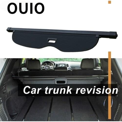 OUIO 1Set Car Rear Trunk Cargo Cover For Jeep Grand Cherokee 2011 2012 2013 2014 2015 2016 Security Shield Shade Accessories