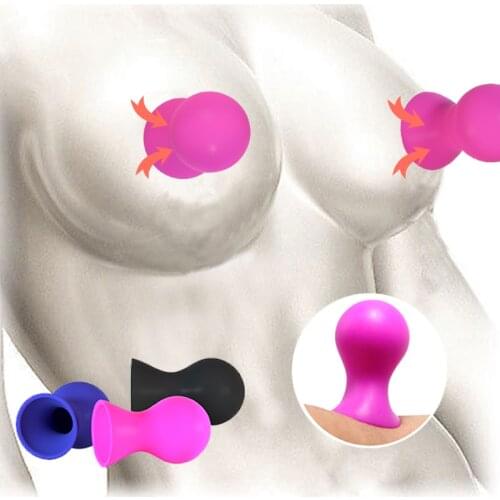 Couple Nipple Sucker Sex Shop G Spot Nipple Pump Suction Cup Breast Massager Clitoris Stimulator No Vibrator Sex Toys For Woman