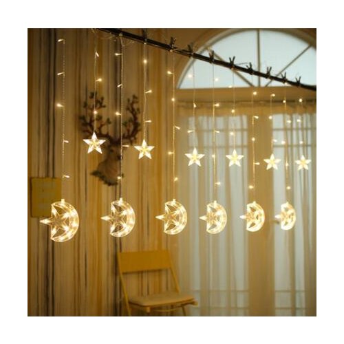2.5m Star Pendant LED String Lights Xmas Light Outdoor Indoor Decor Lamp Garden Party Decoration Fairy Lights