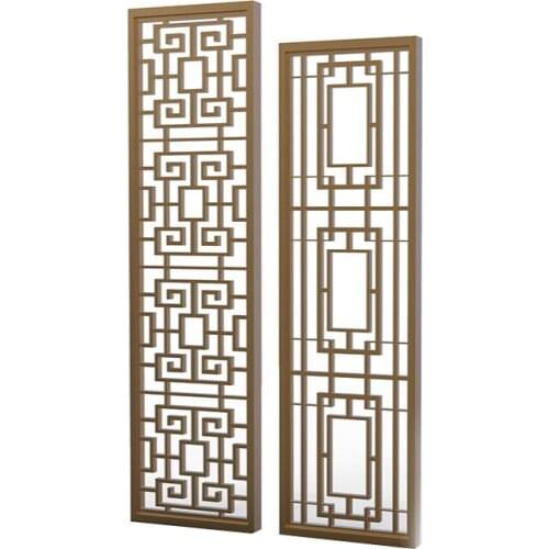 Simple stainless steel screen living room home partition office partition screen stainless steel