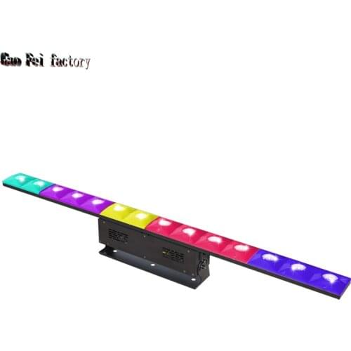 LED Par DMX Disco Lights RGB With Amber Colors Run Effect For Wedding Party Xmas Bar Lamp Stage Wall Washer Spot Light Backlight