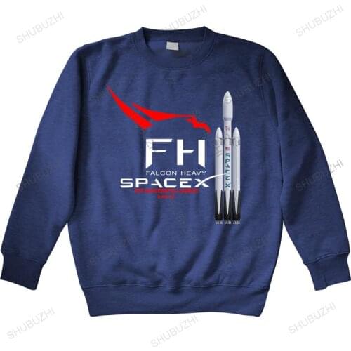 Men sweatshirt spring Falcon Heavy Rocket Spacex Elon Musk shubuzhi hoodies unisex sweatshirt men top