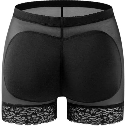 Pull-In Pants Womens Flat Bottom Anti-Naked False Buttocks Belt Insert Pad Body-Girdle Waist Tight Body Underwear Shapers