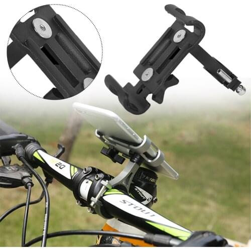 Universal Bike Phone Holder Motorcycle Bicycle Mobile Cell Phone Stand Handlebar Clip Holder Automobiles Interior Accessories