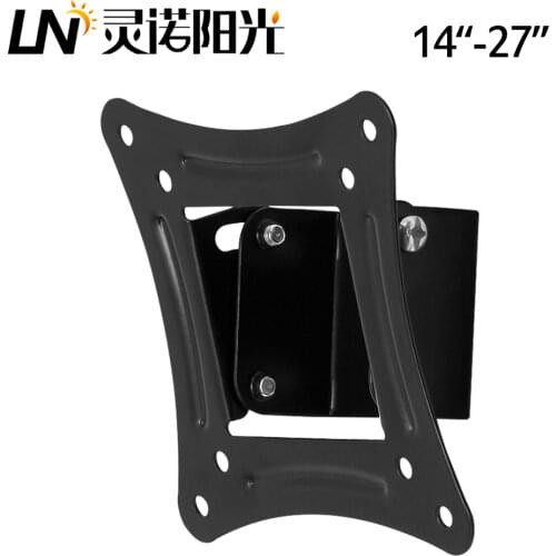Universal TV Wall Mount Bracket Fixed Flat Panel TV Frame Holder 15 Degrees Tilt Angle For 14-27 Inch LCD LED Monitor Support