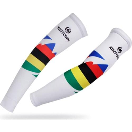 1pair Free Shipping New Bike Arm Warm Kit Cycling Arm Warmers Bicycle Riding Arm Sleeve Cover CC4034