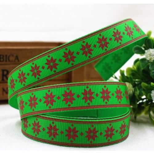 1591020 , 15 New arrival Christmas Series Printing ribbon, unique selling new models, Christmas tree decorations gift wrap