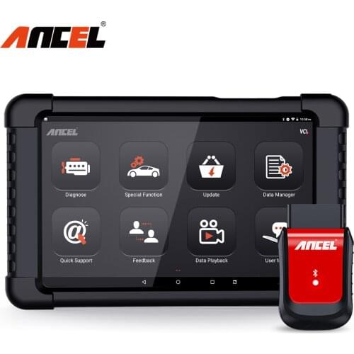 Ancel X6 OBD2 Diagnostic Scanner Full System TPMS SRS Oil TPS EPB DPF Reset Bluetooth OBD 2 Car Diagnostic Tools Professional