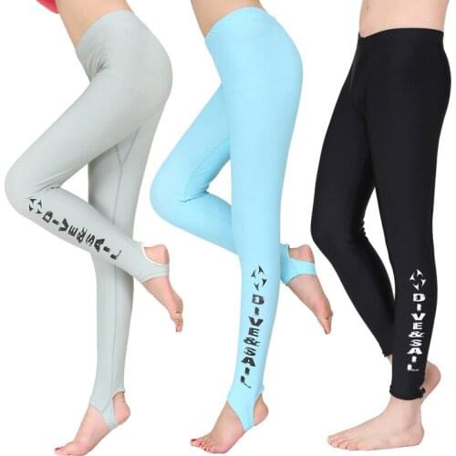 Fanceey Lycra long wetsuit pants Diving Pants For Men Or Women Snorkeling Swimming Rowing Sailing Rash guard Surf Warm Leggings