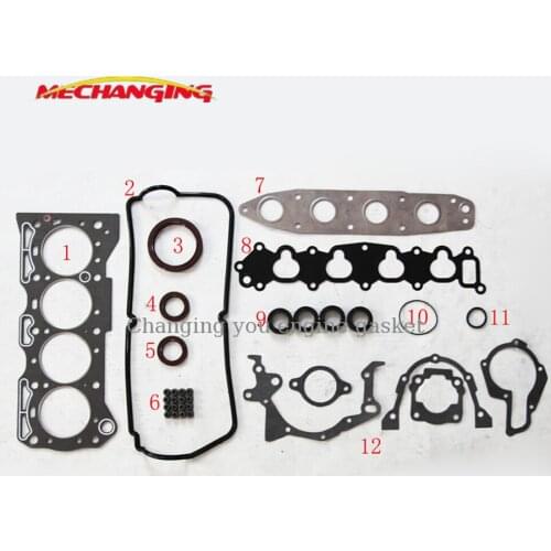 LY8 Full Set Engine Parts Engine Rebuilding Kits Engine seal Gasket Kit For CHEVROLET METRO 16V 1.3L 11402-61860