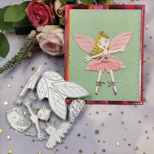 Elves Metal Cutting Dies Stencils for DIY Scrapbook Photo Album Paper Card Decorative Craft Embossing Die New 2021