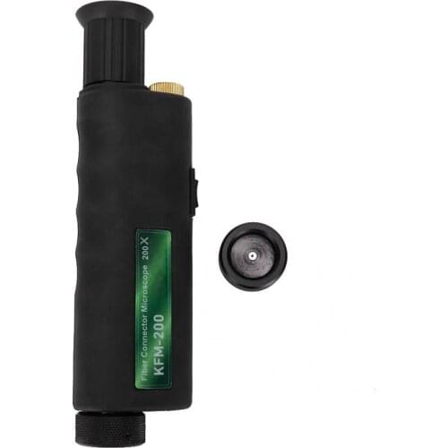 Professional Optical Fiber Microscope Inspection Portable 200X 400x Magnification 2.5mm Adaptor Microscope for Soldering Meter