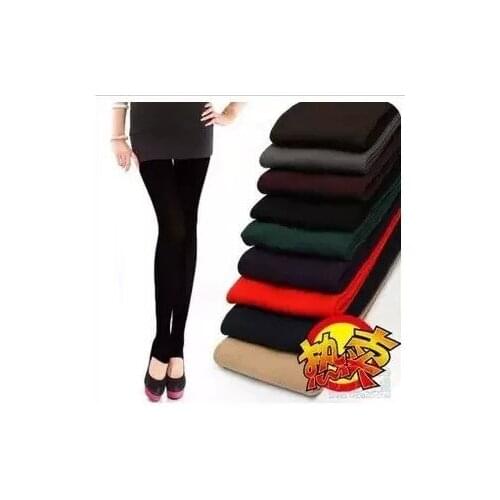 Fashion Womens Tights Beauty Skinny Bas Sexy Stocking Velvet Cute Womens Knee High Leg Warmer Candy Pantyhose Girl Stockings