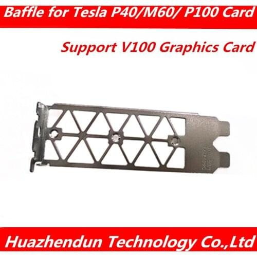 New nVidia Tesla P40 M60 P100 V100 graphics baffle 820178-001 PK3RJ original blank bracket Free shipping
