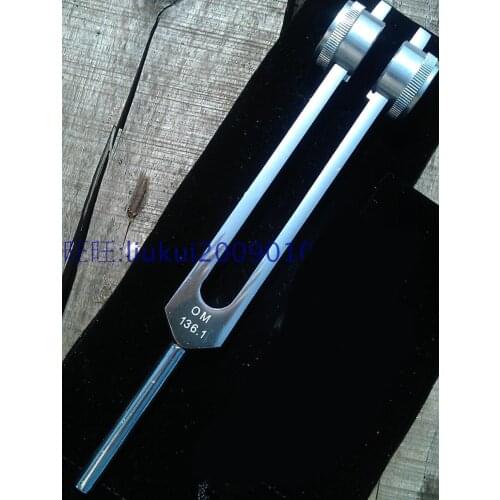 OM136.1Hz tuning fork energy healing crystal tuning fork