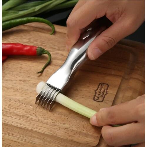 Knife Practical Shallot Vegetable Cutter Garlic Tomato Device Convenient Multi-purpose kitchen Accessories Cooking Tool