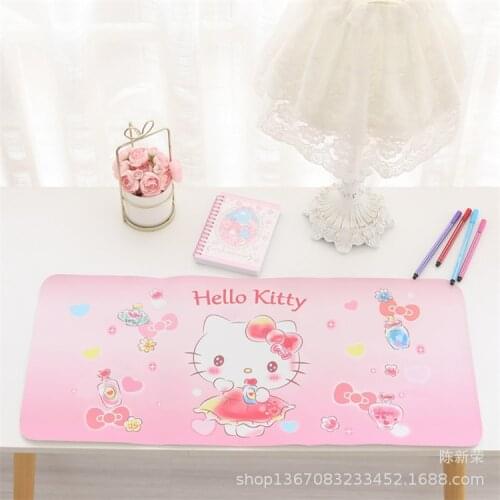 Sanrio Hello Kitty Cartoon Desktop Waterproof and Oilproof Placemat Melody Childrens Table Mat