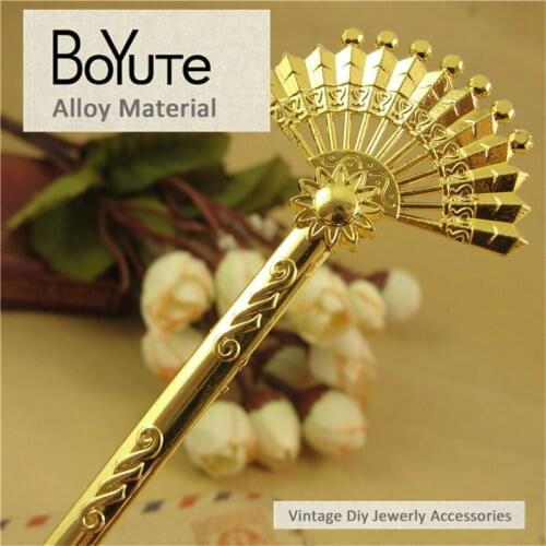 BoYuTe (10 Pieces/Lot) 160*41MM Vintage Accessories Parts Alloy Material Double Use Bookmark Pendants for Jewelry Components