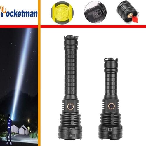 XHP90.2 LED Tactical Flashlight Hunting Flashlight Zoomable XHP90 Torch Super Bright Flashlight Waterproof Torch