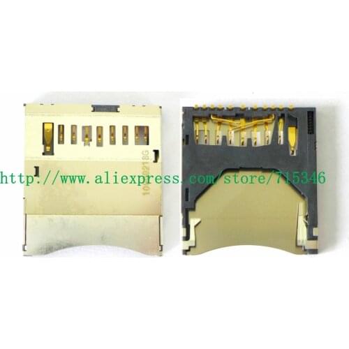 NEW SD Memory Card Slot For CANON EOS 650D Rebel T4i Kiss X6i / 700D EOS Kiss X7i Rebel T5i Digital Camera Repair Part