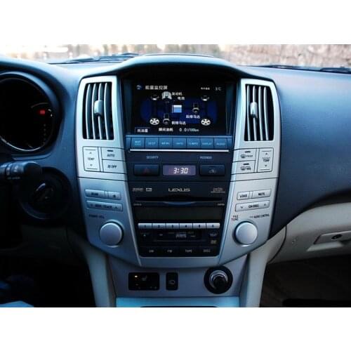 For LEXUS RX Car GPS navigation DVD player Stereo Satnav Head Unit Multimedia Radio Tape Recorder IPS
