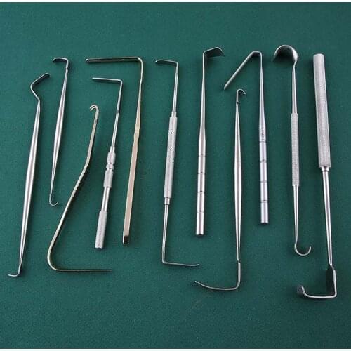 Nasal reshaping double-headed hook deep nose hook